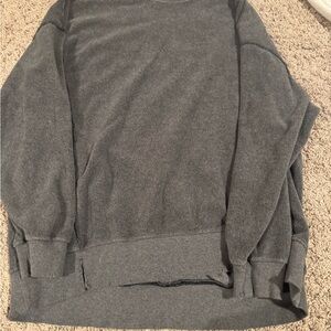 Aerie Women's Gray Crew Neck Sweater